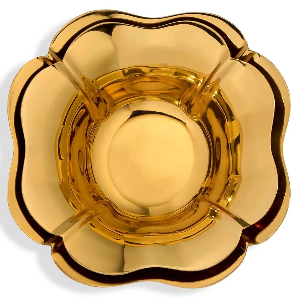Olivia Nesting Bowl Set of 2 - Gold, Brass