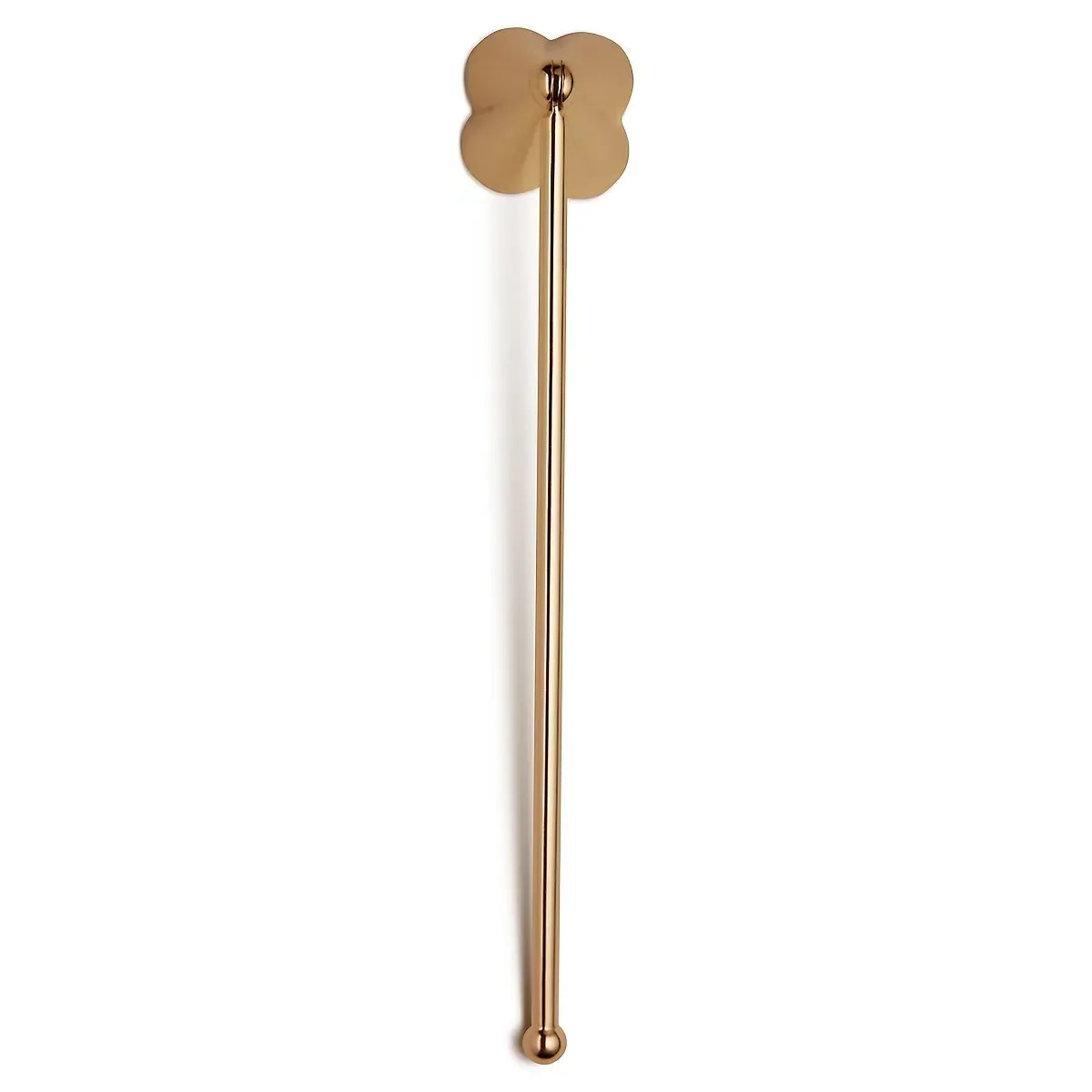 Petal Clover Candle Snuffer - Gold, Brass