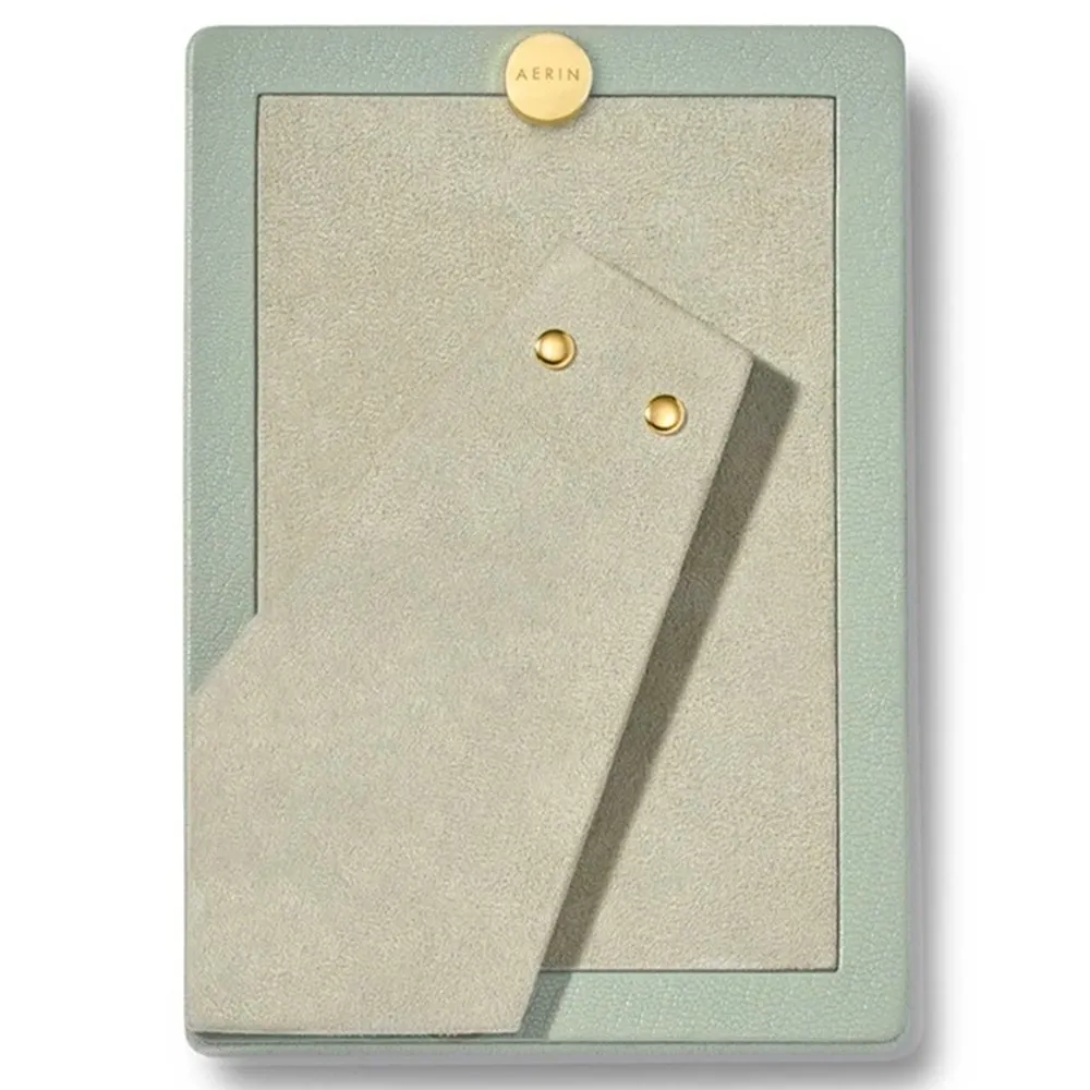 Piero Photo Frame 4x6 - Green, Leather