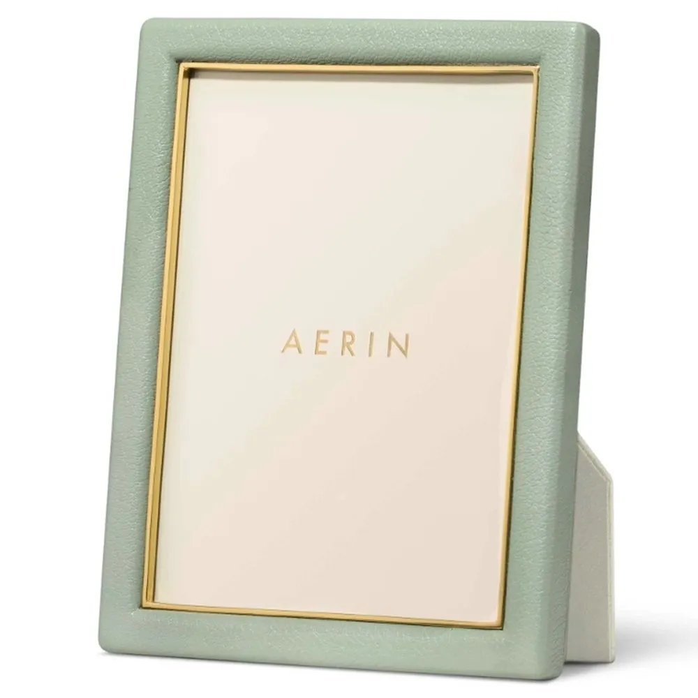 Piero Photo Frame 5x7 - Green, Leather
