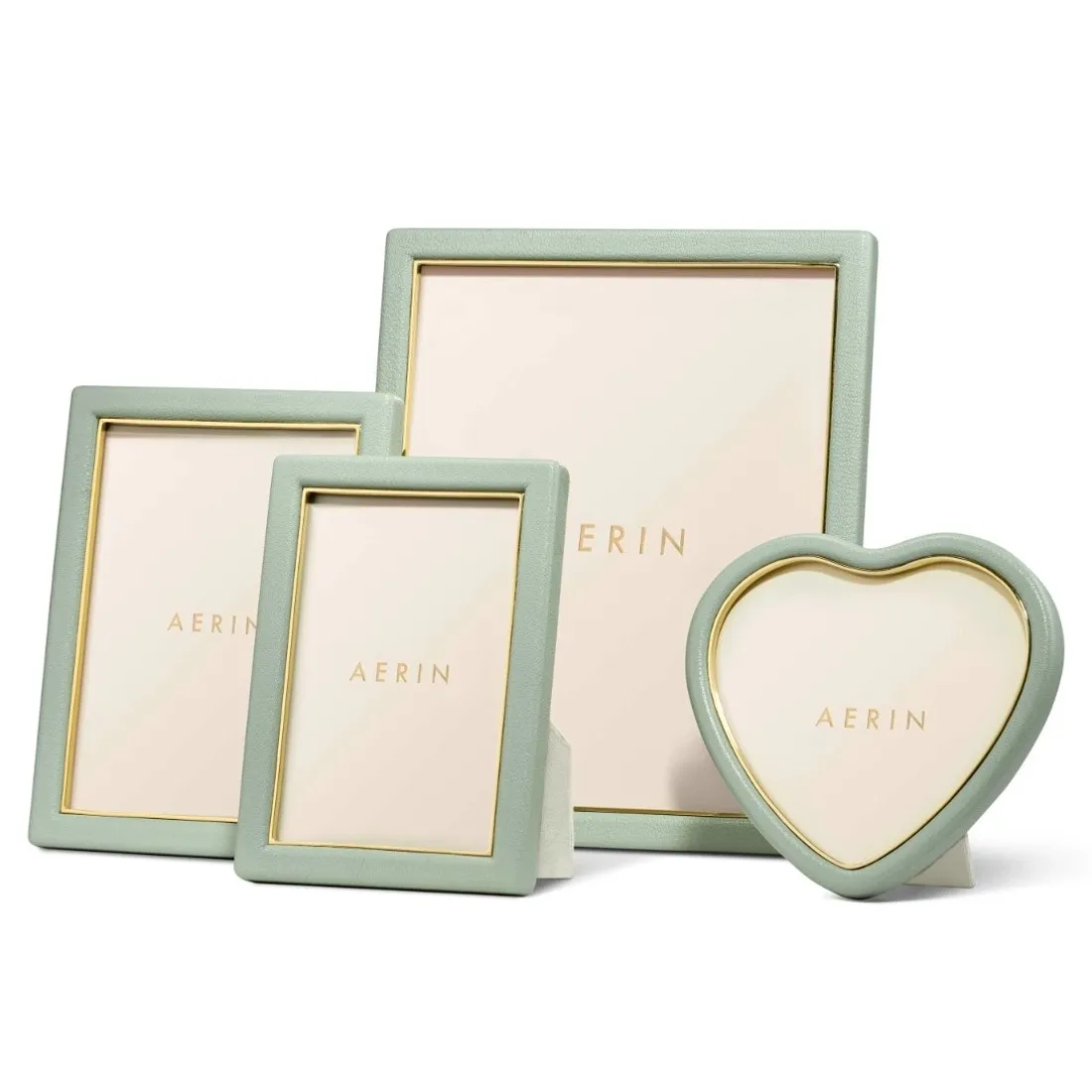 Piero Photo Frame 5x7 - Green, Leather