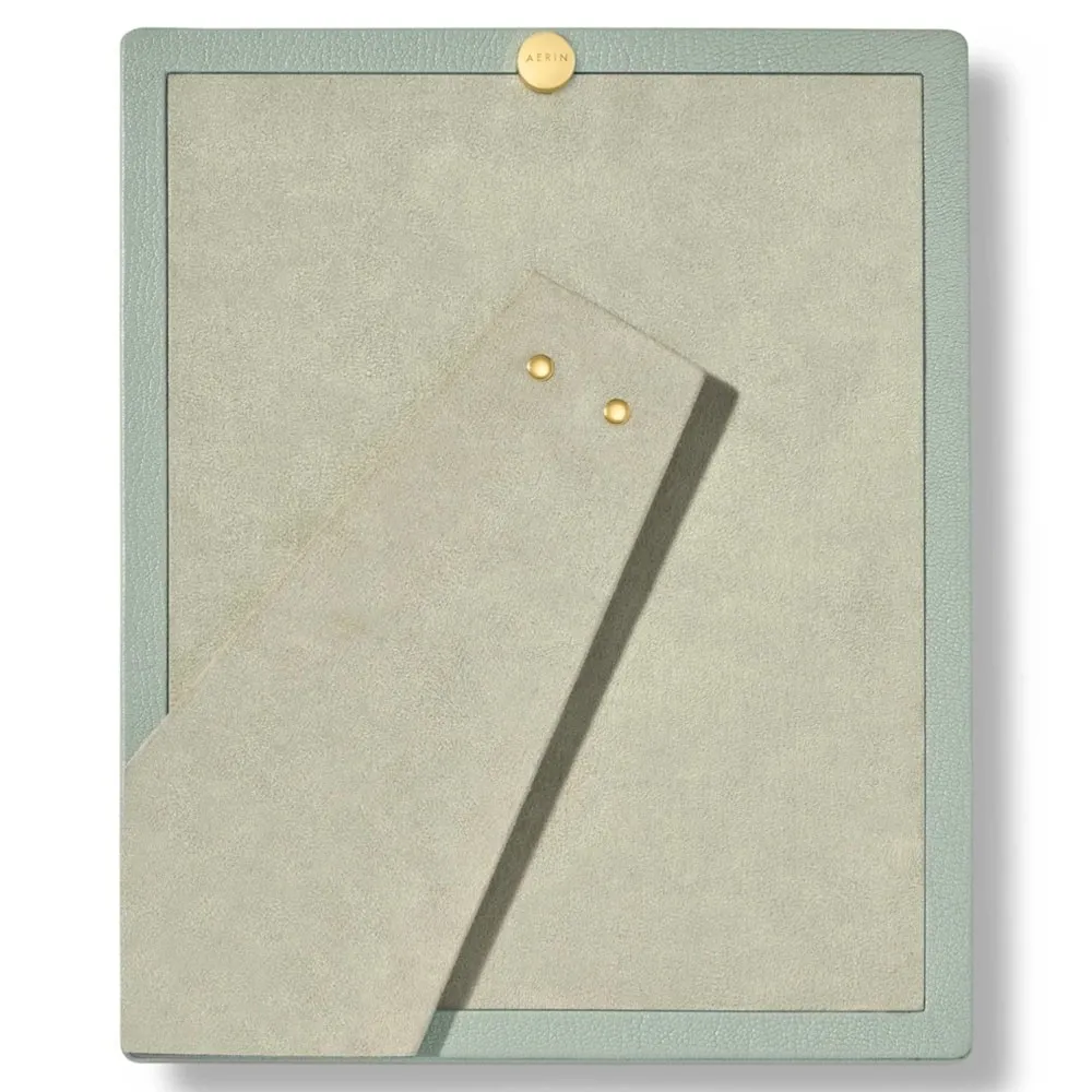 Piero Photo Frame 8x10 - Green, Leather