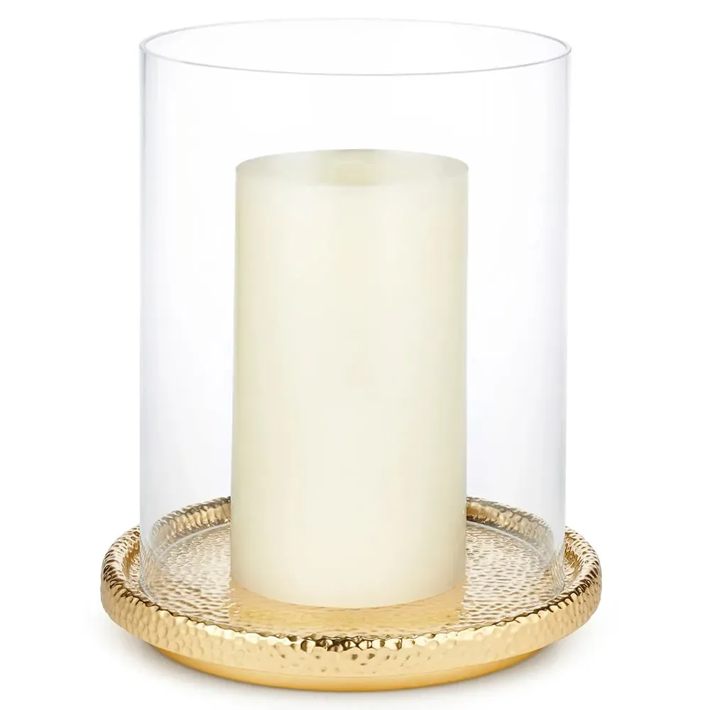 Tulln Large Hurricane Candleholder - Clear, Glass