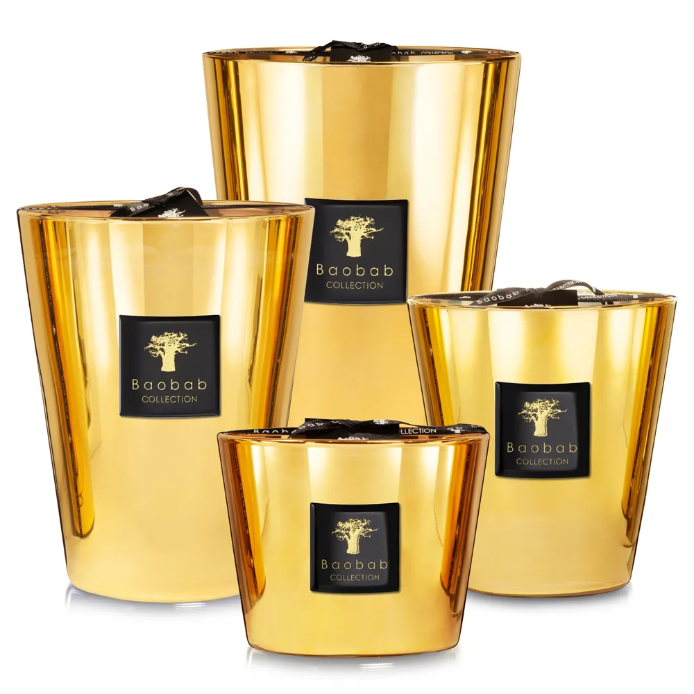 Regency Les Exclusives Aurum Medium Candle - Yellow Gold
