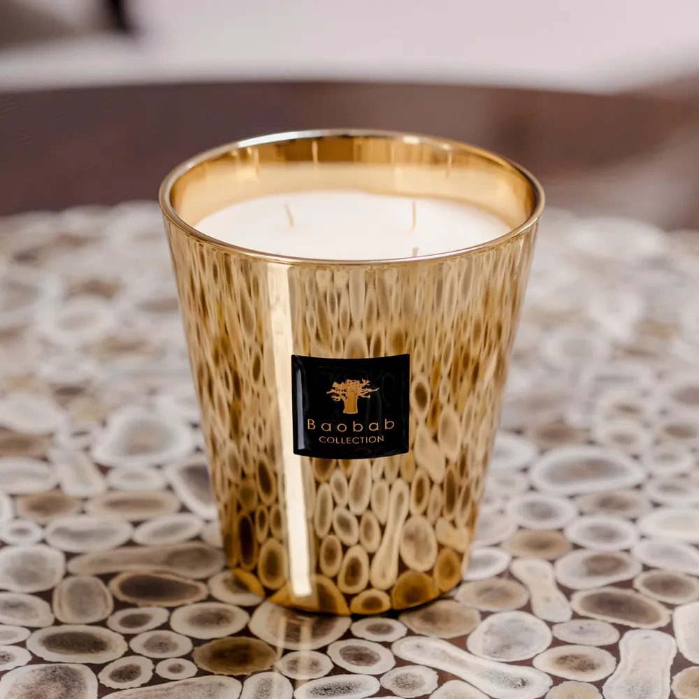 Regency Les Exclusives Aurum Medium Candle - Yellow Gold