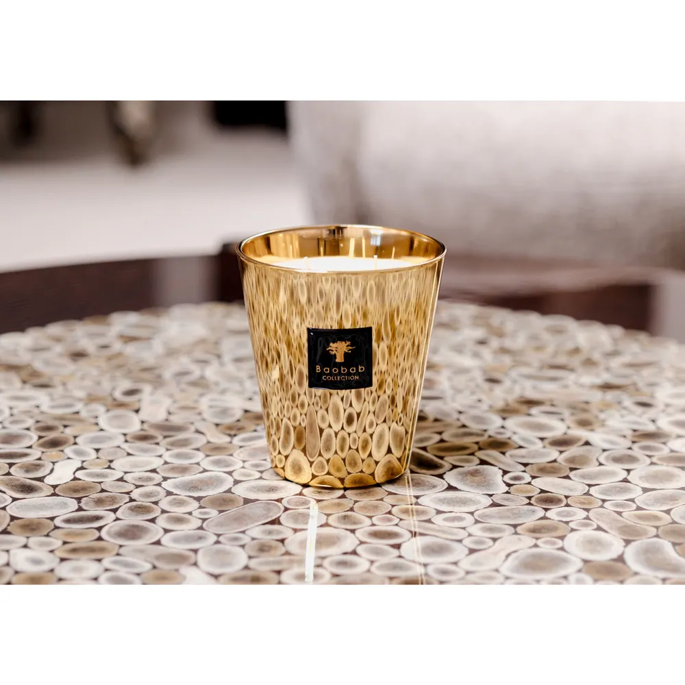 Regency Les Exclusives Aurum Medium Candle - Yellow Gold