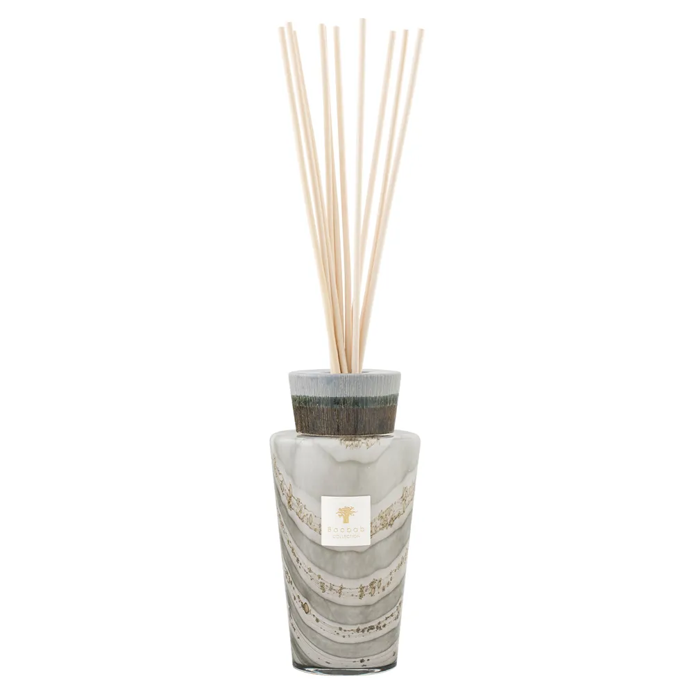 Sand Atacama Medium Totem Diffuser - Grey, Glass