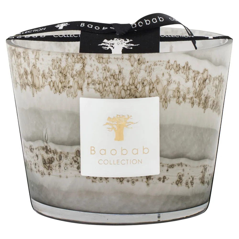 Sand Atacama Small Scented Candle - Grey, Glass image