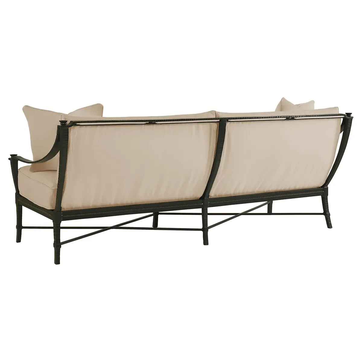 Andalusia Outdoor Sofa - Beige, Aluminum
