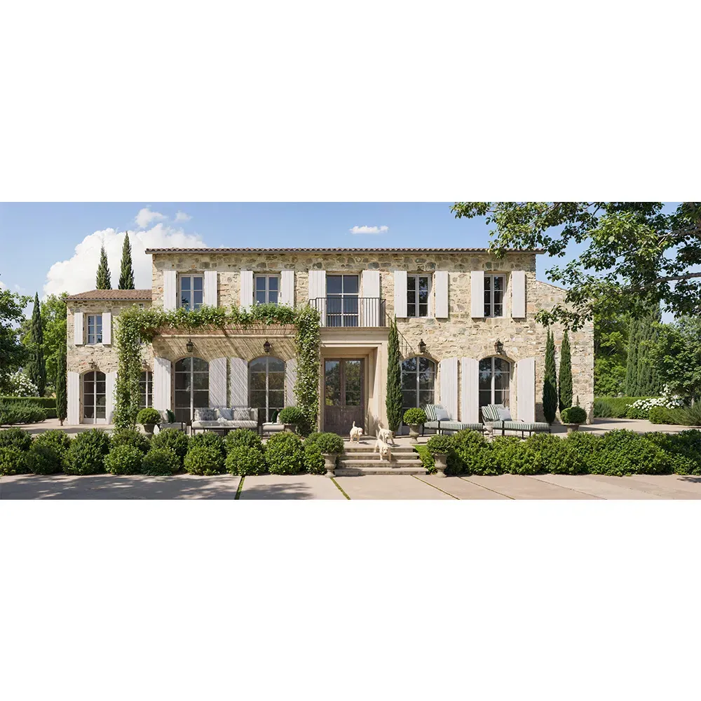 Andalusia Outdoor Sofa - White, Aluminum