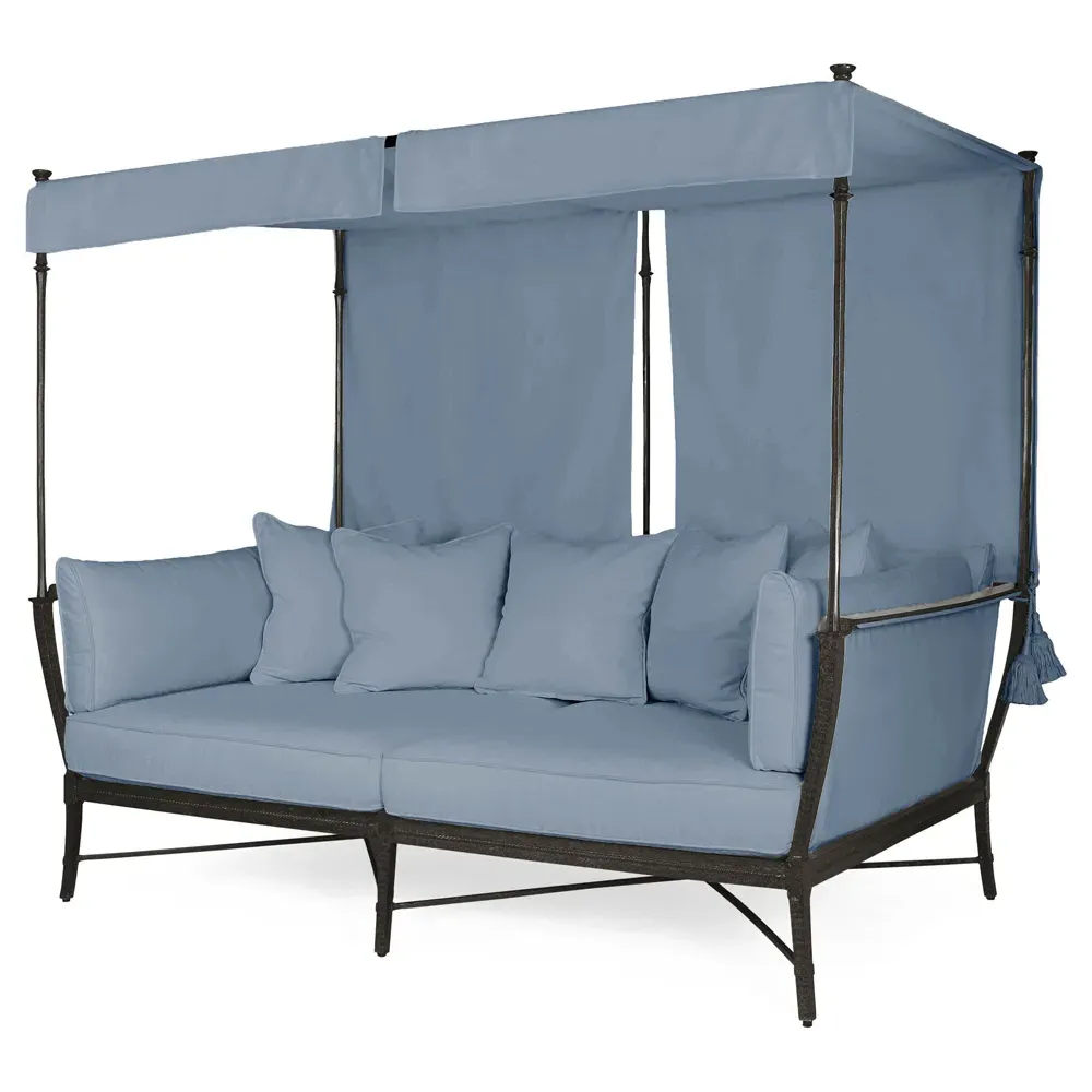 Andalusia Royal Daybed - Blue, Aluminum