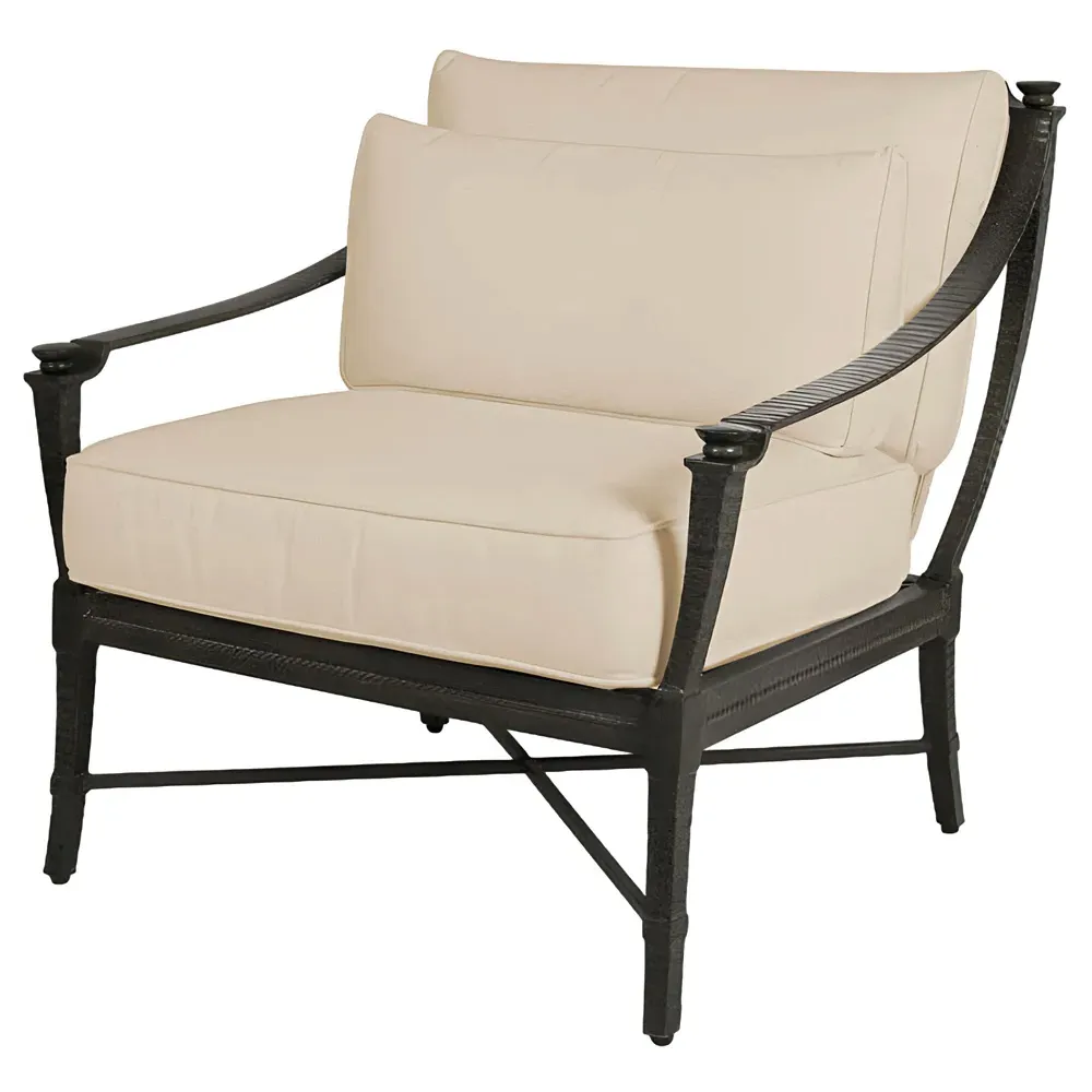 Andalusia Royal Outdoor Chair - Beige, Aluminum