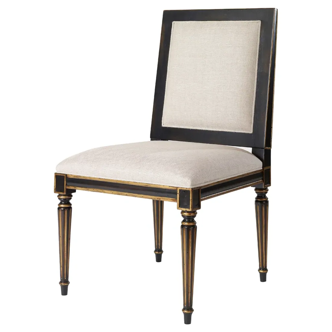 Barrington Dining Side Chair - Black, Acacia Wood image