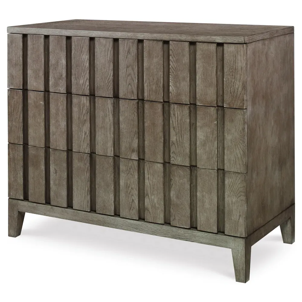 Casa Bella 3 Drawer Bachelor Chest - Timber Grey, Oak