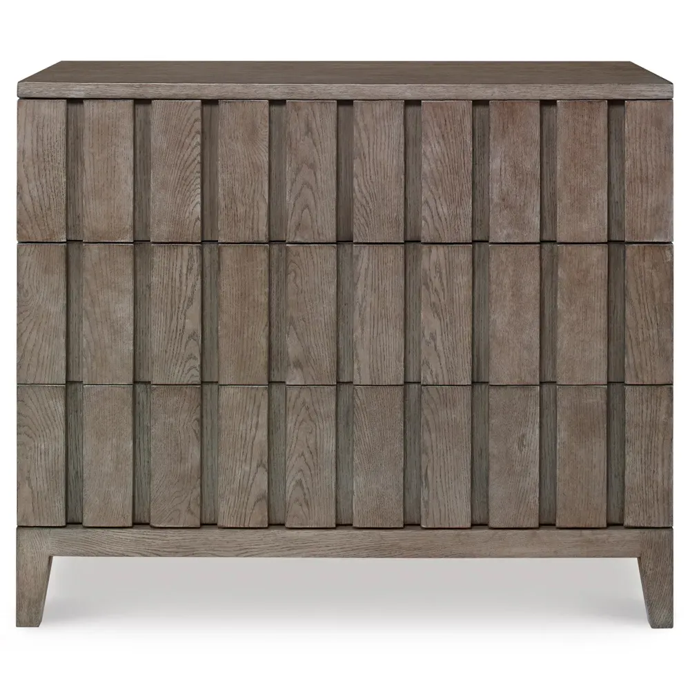 Casa Bella 3 Drawer Bachelor Chest - Timber Grey, Oak image