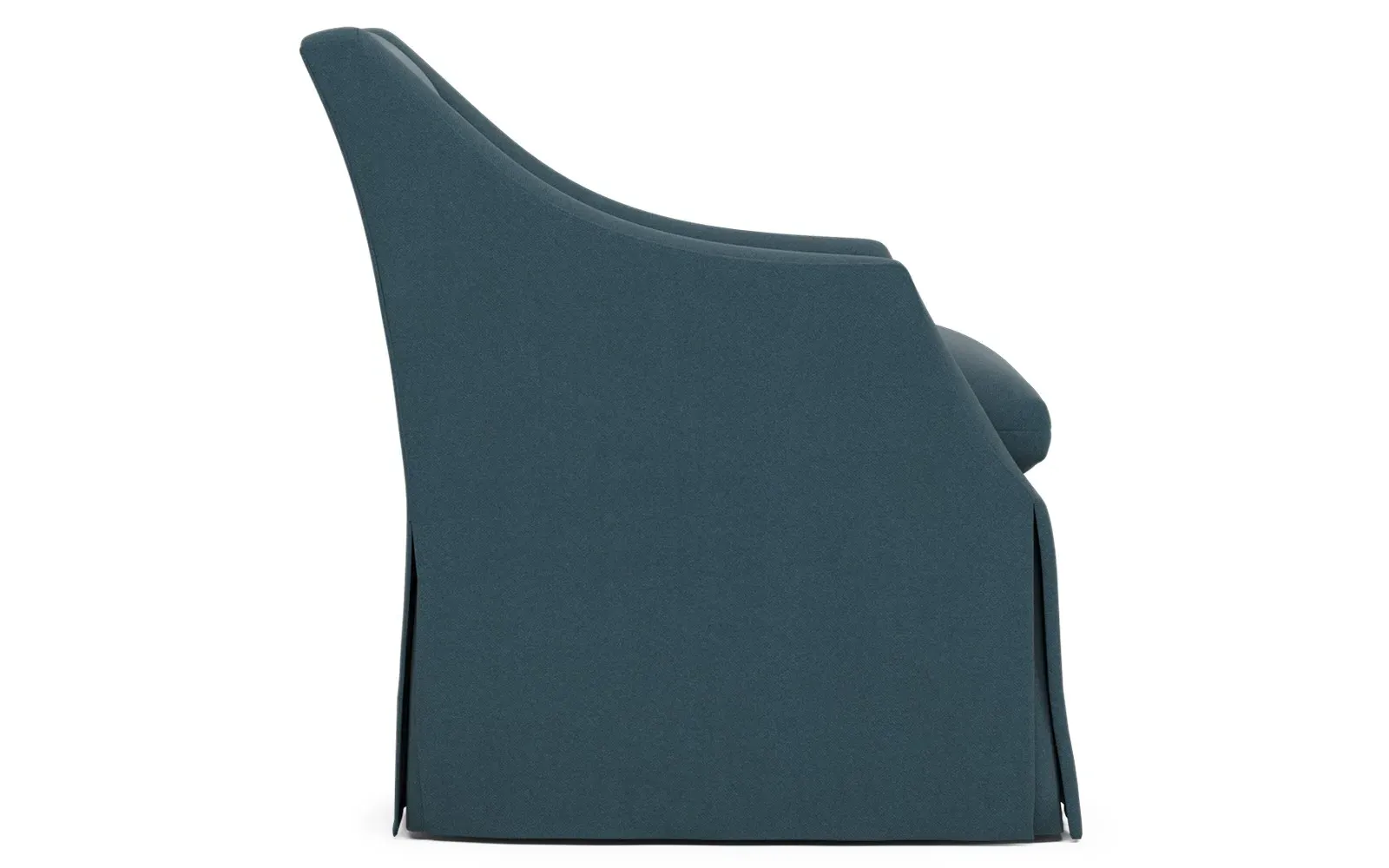 Coloney Chenille Skirted Swivel Chair - Rosemary