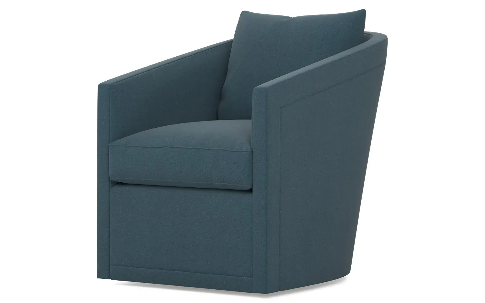 Gerard Performance Velvet Swivel Chair - Rainstorm