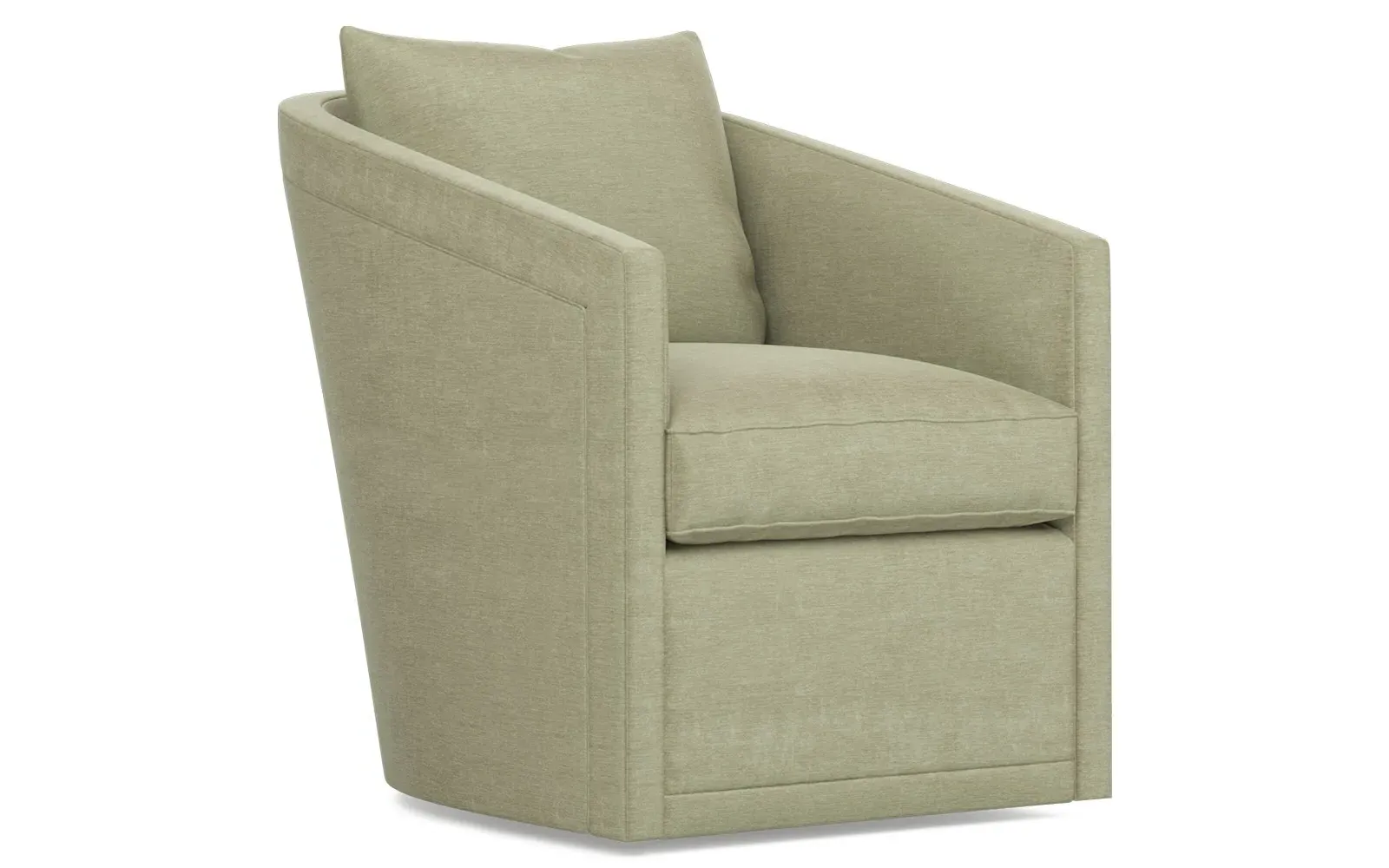 Gerard Swivel Chair - Heathered Ivory