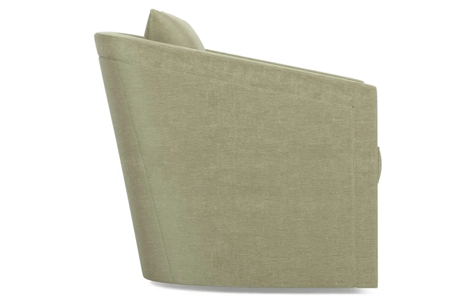 Gerard Swivel Chair - Rosemary, Chenille