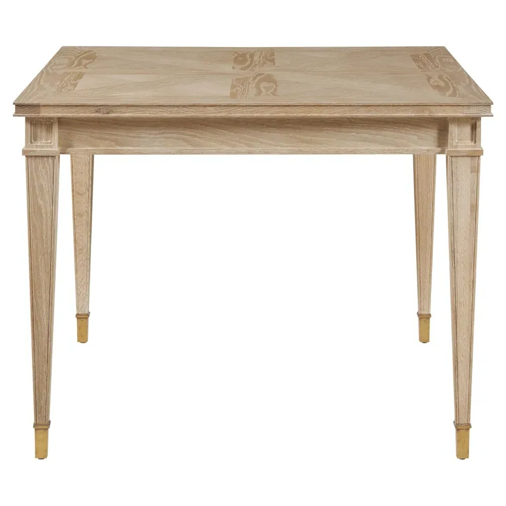 Maison Square Game Table - Brown, Oak image
