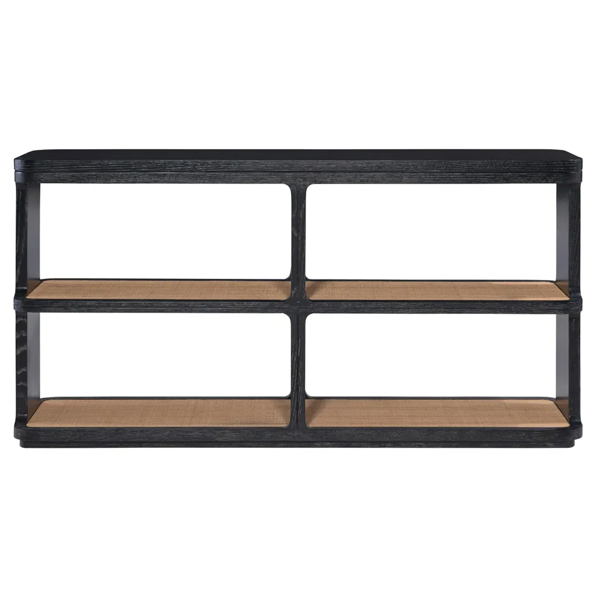 Rohan Console Table - Black, Oak