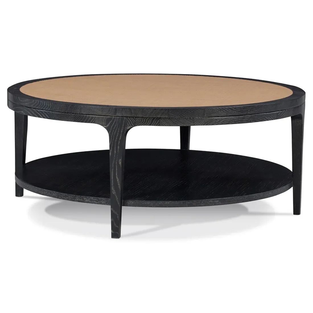 Rohan Square Coffee Table - Black, Oak