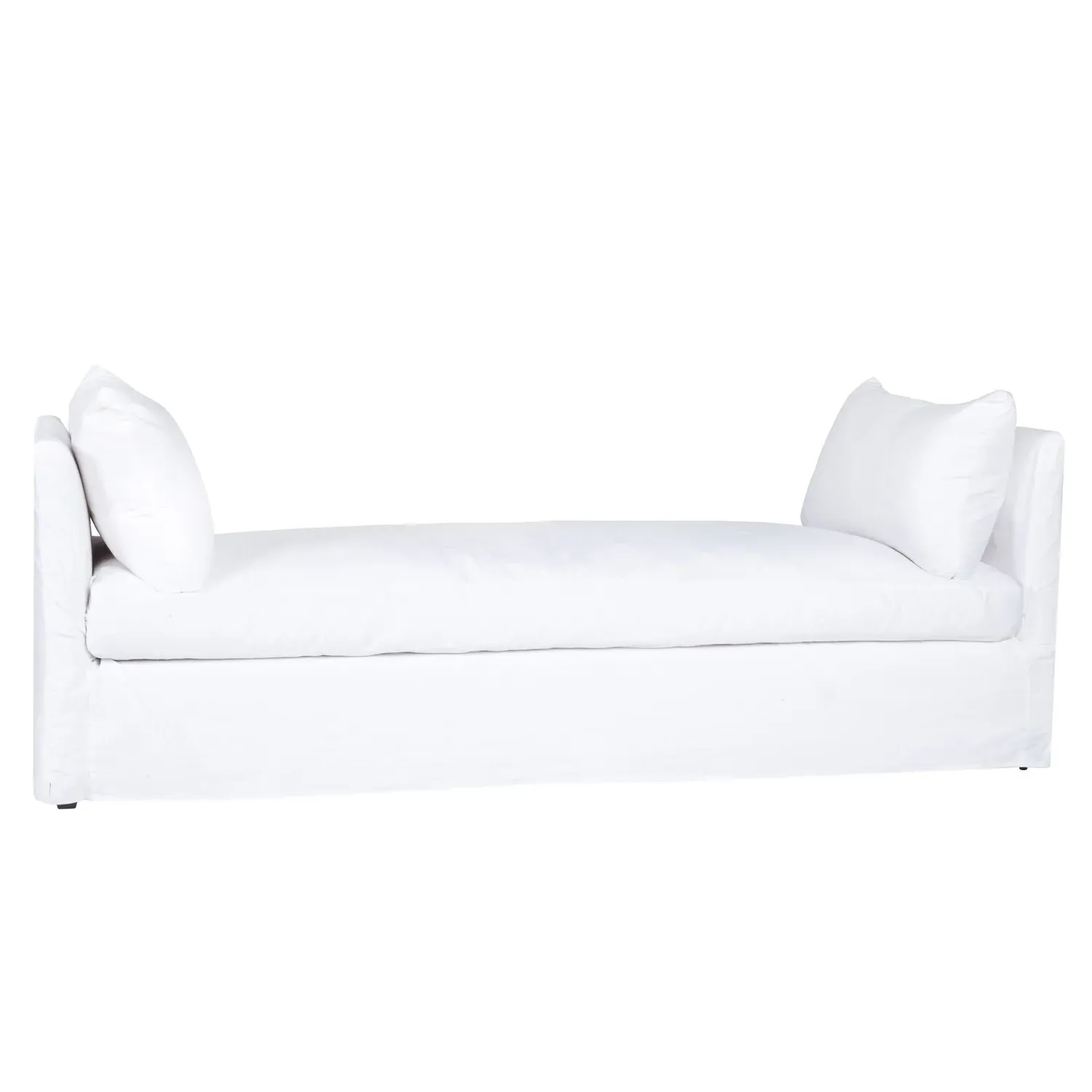 April Slip Cover Daybed - White, Cotton