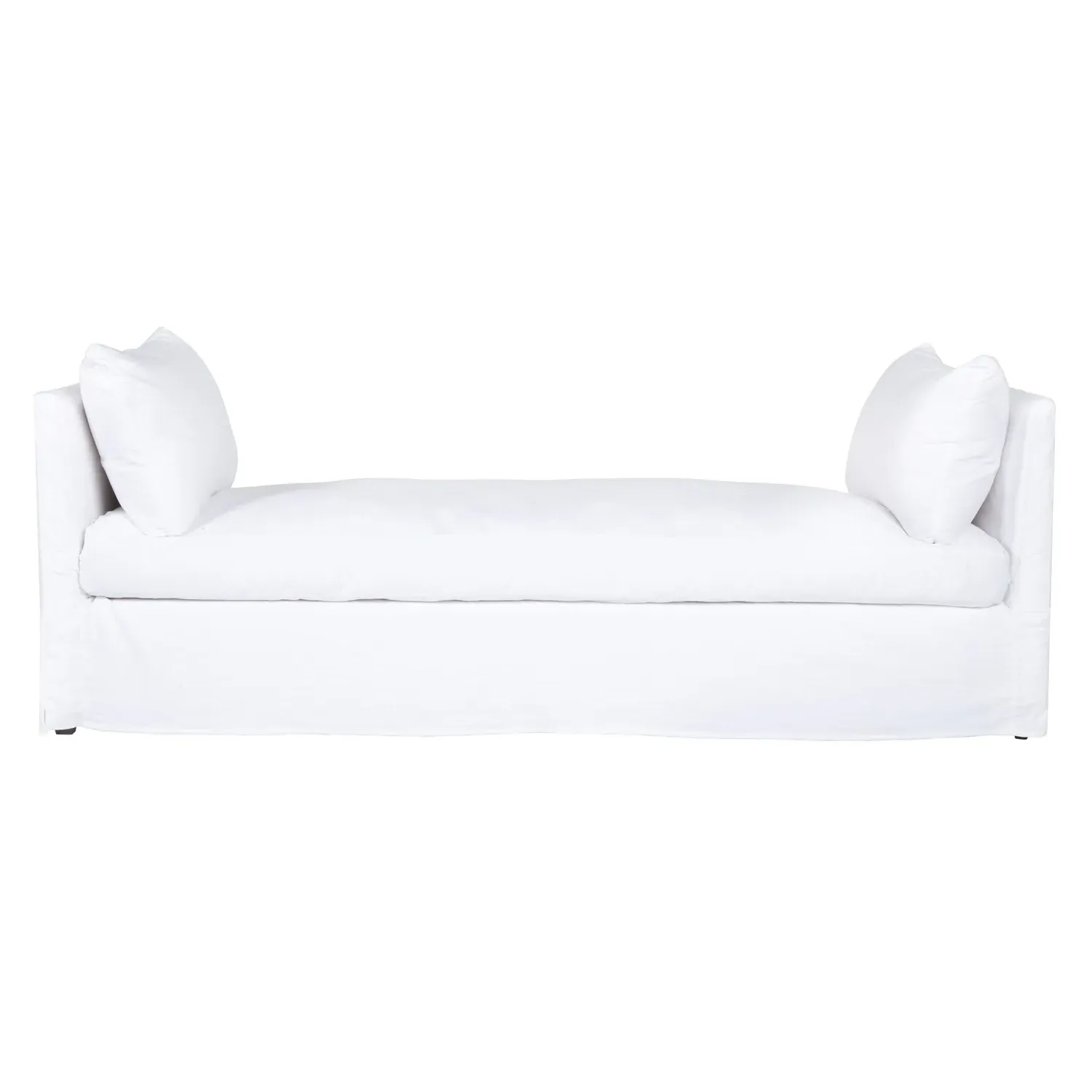 April Slip Cover Daybed - White, Cotton image