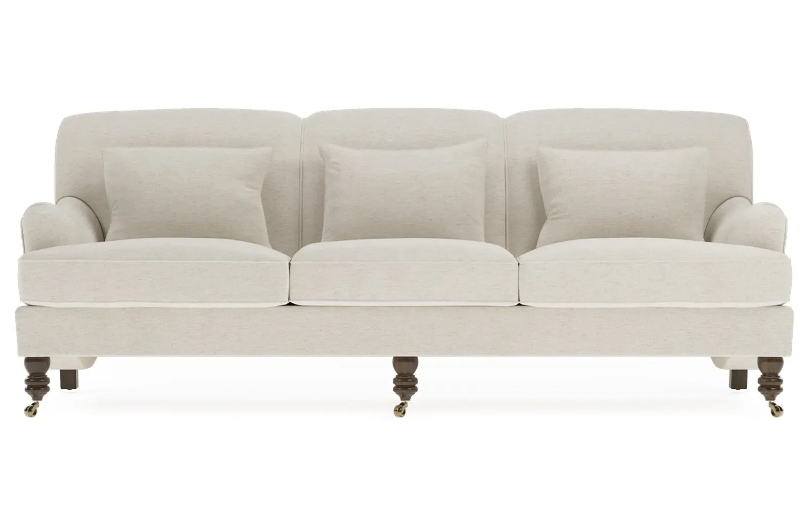 Beaumont 3-Seater Sofa - Heathered Ivory