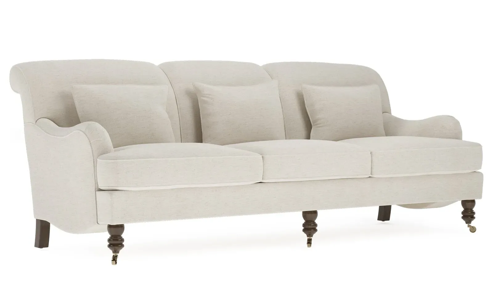 Beaumont 3-Seater Sofa - Heathered Ivory