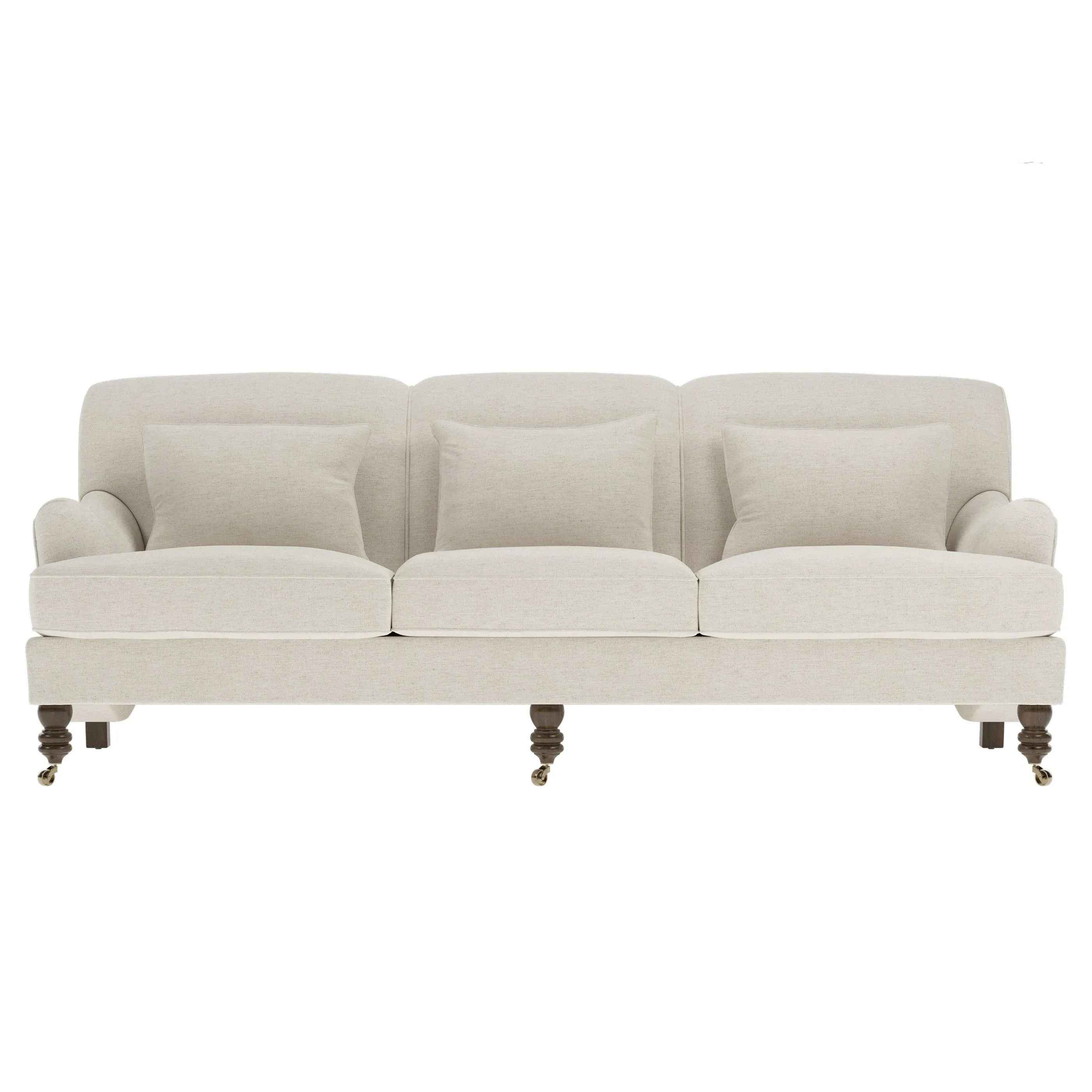 Beaumont 3-Seater Sofa - Heathered Ivory image
