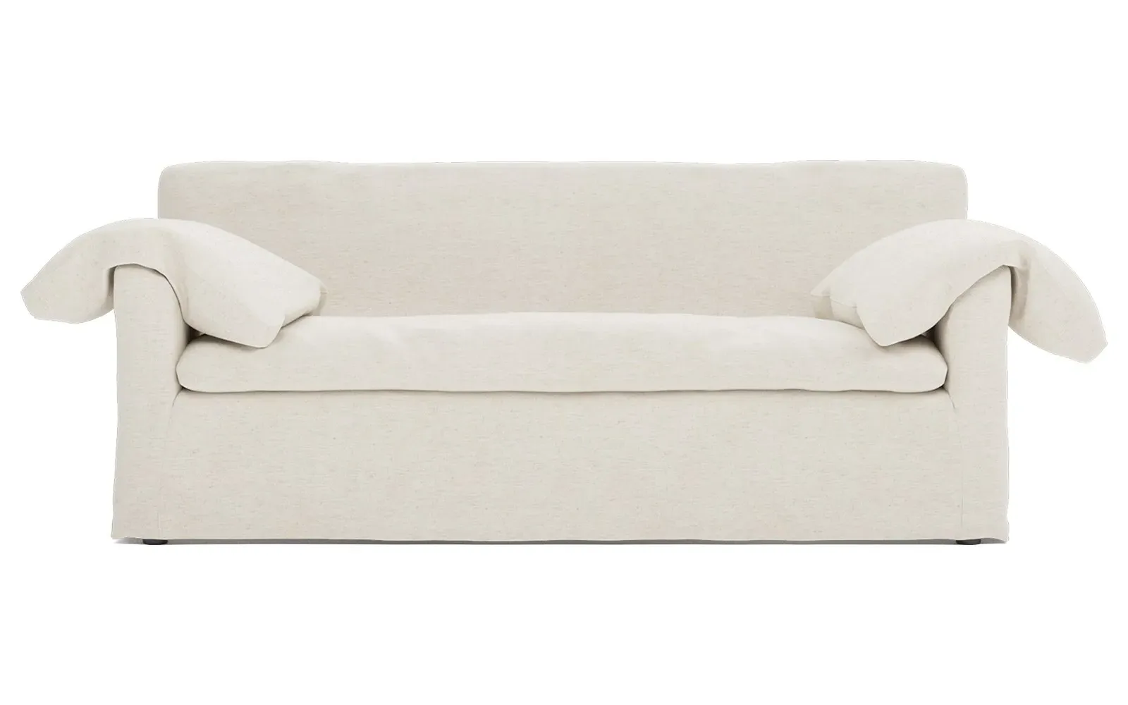 Donato Performance Slipcovered Sofa - Heathered Ivory