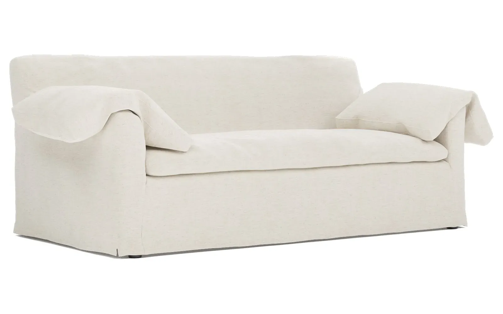 Donato Performance Slipcovered Sofa - Heathered Ivory