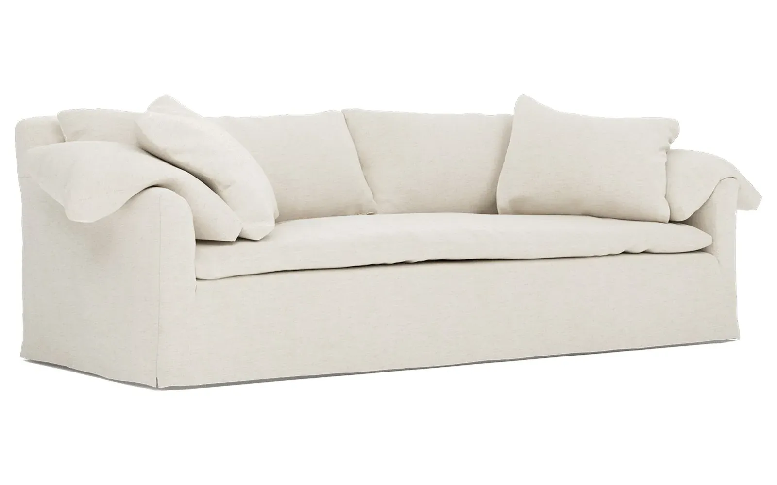 Donato Performance Slipcovered Sofa - Heathered Ivory