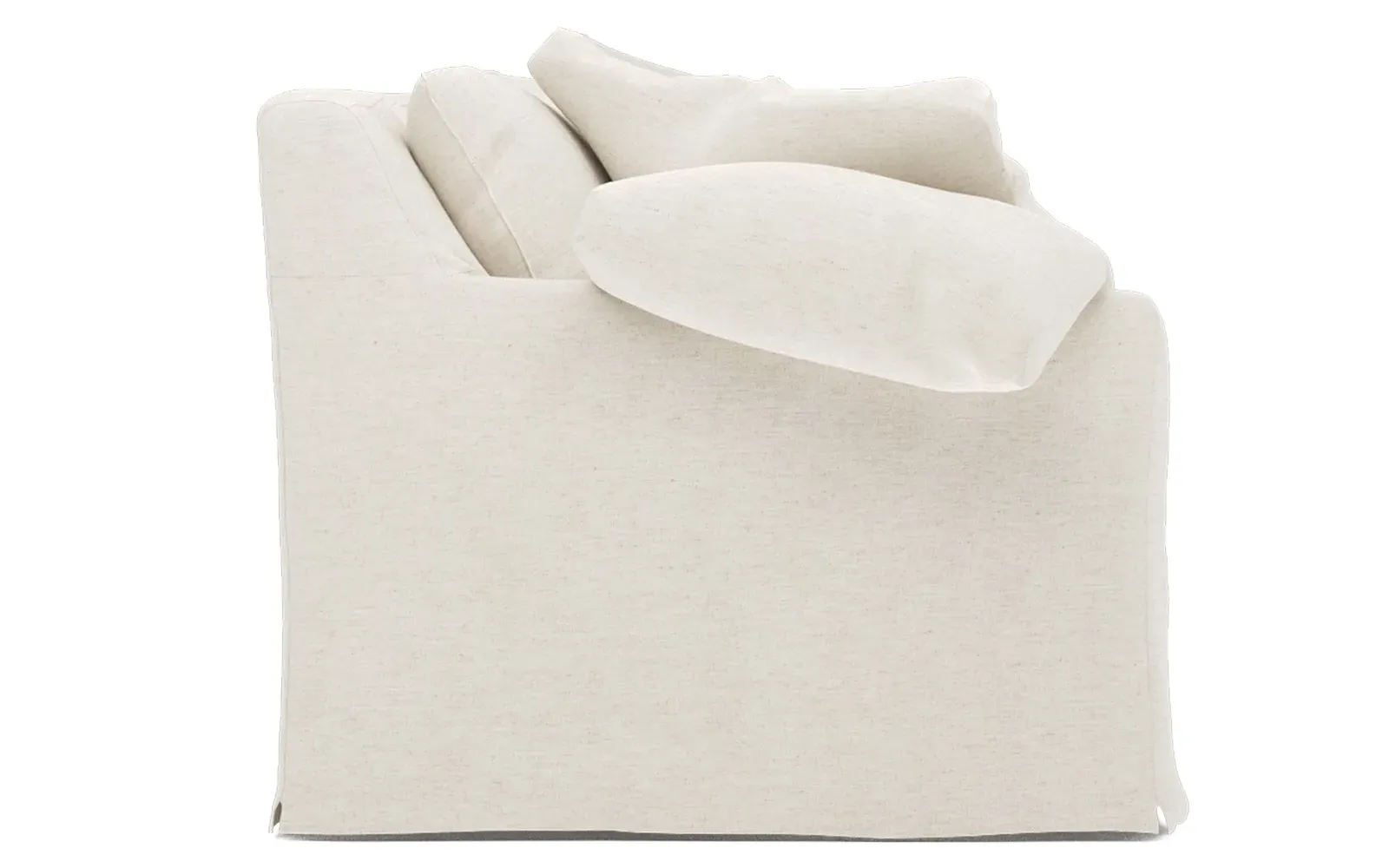 Donato Performance Slipcovered Sofa - Heathered Ivory