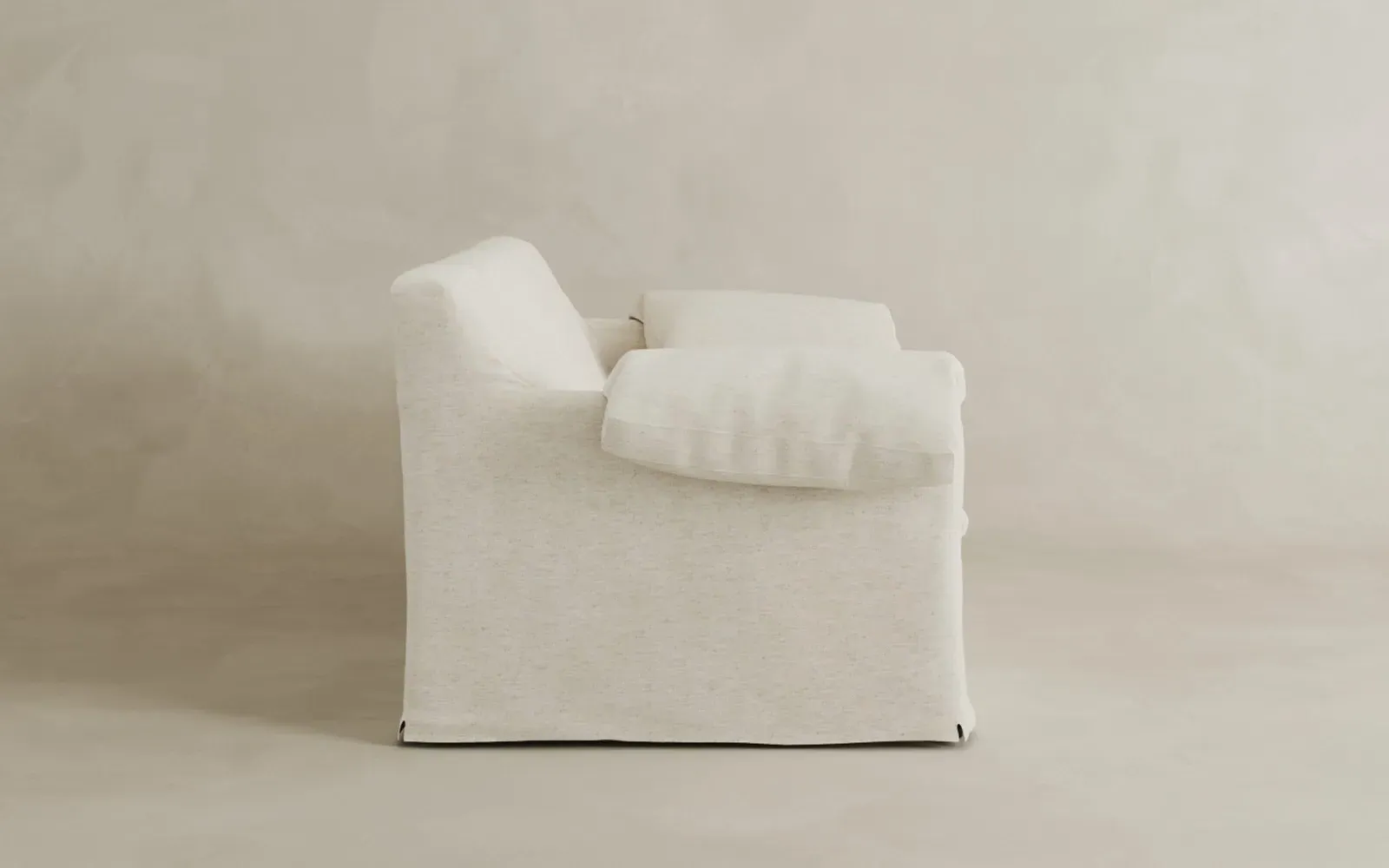 Donato Sofa - Pure White, Linen