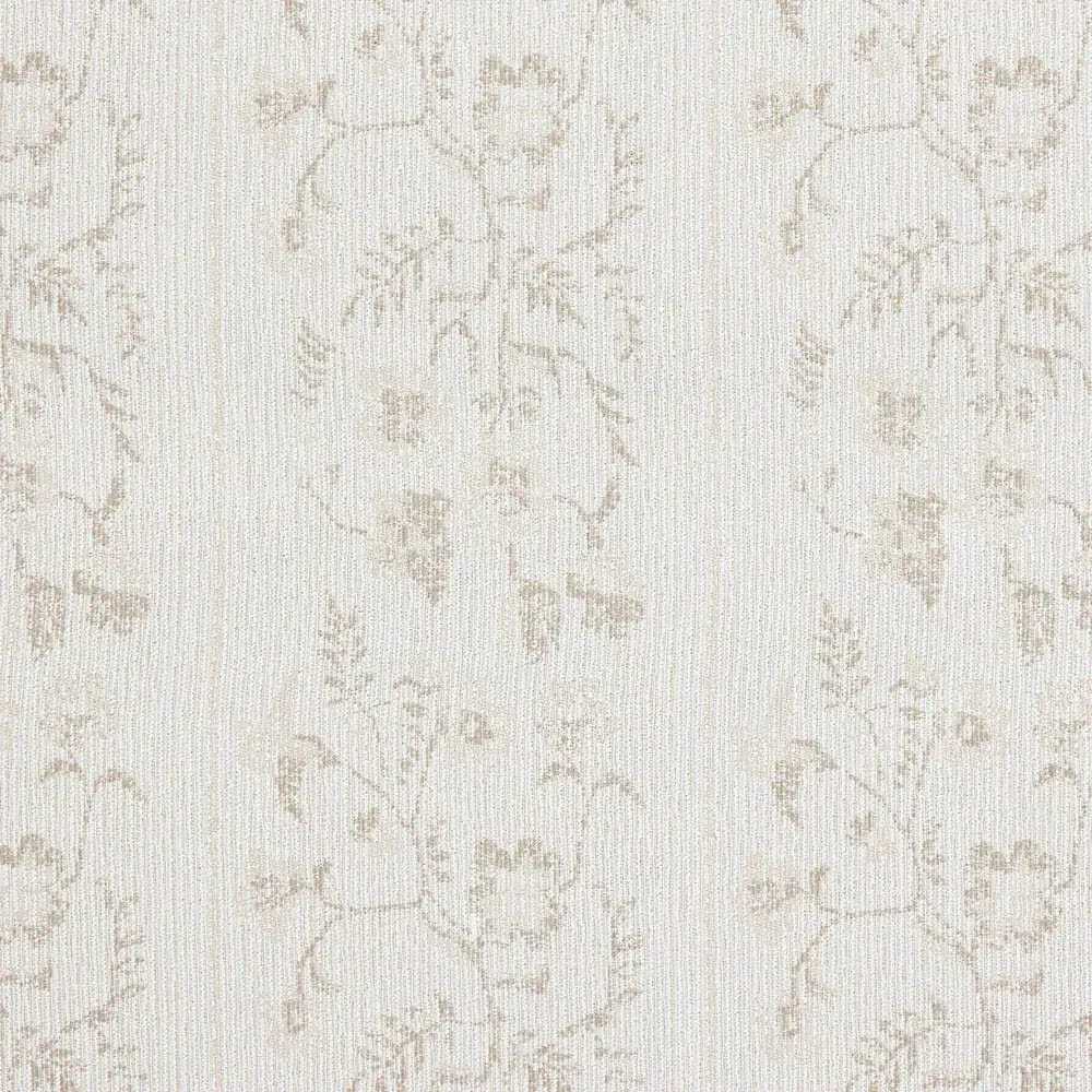 Isabel Upholstered Floor Mirror - Foret Ivory