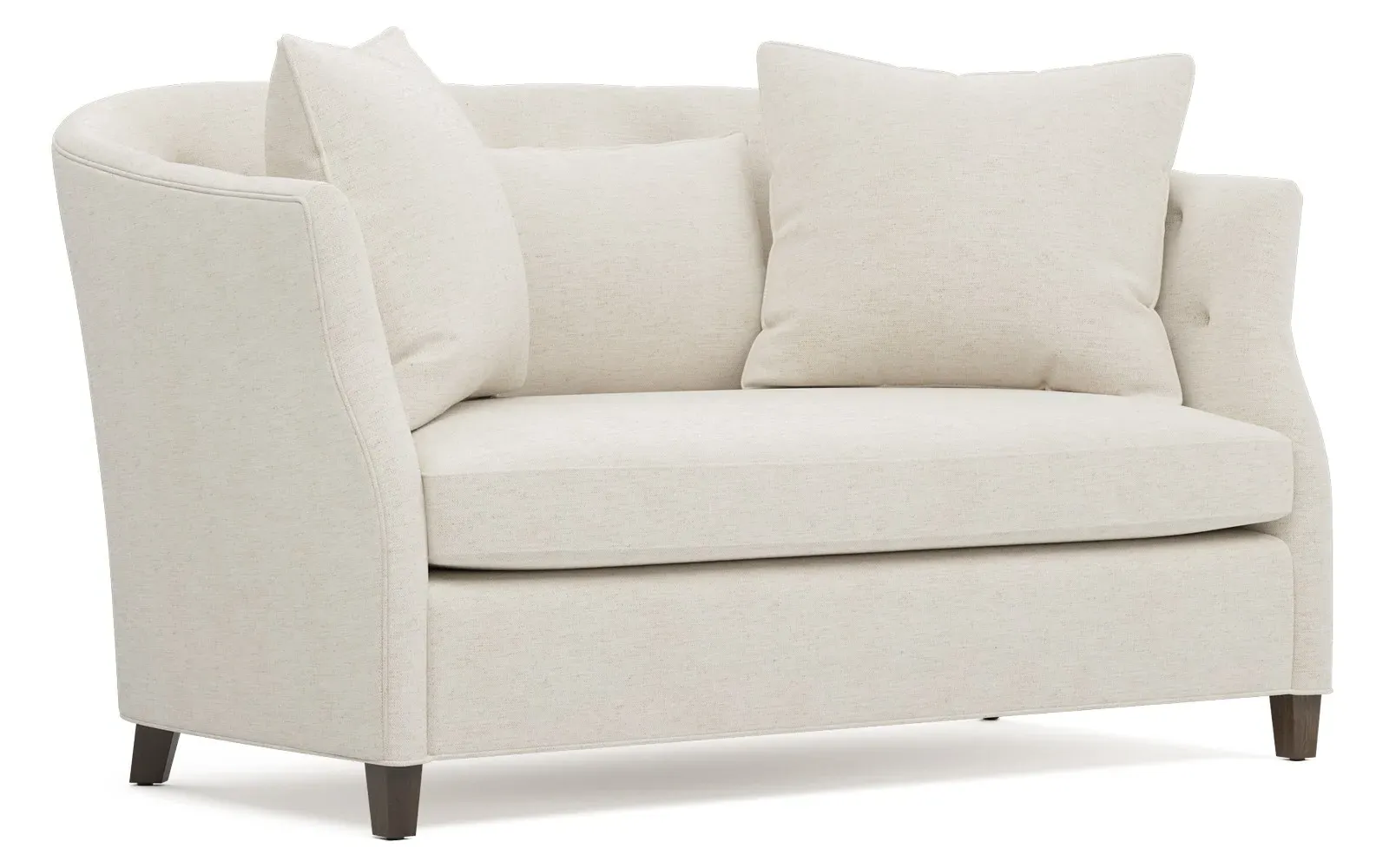 Luccia Performance Loveseat - Heathered Ivory