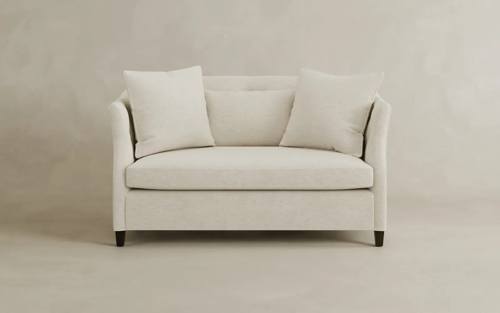 Luccia Performance Loveseat - Heathered Ivory