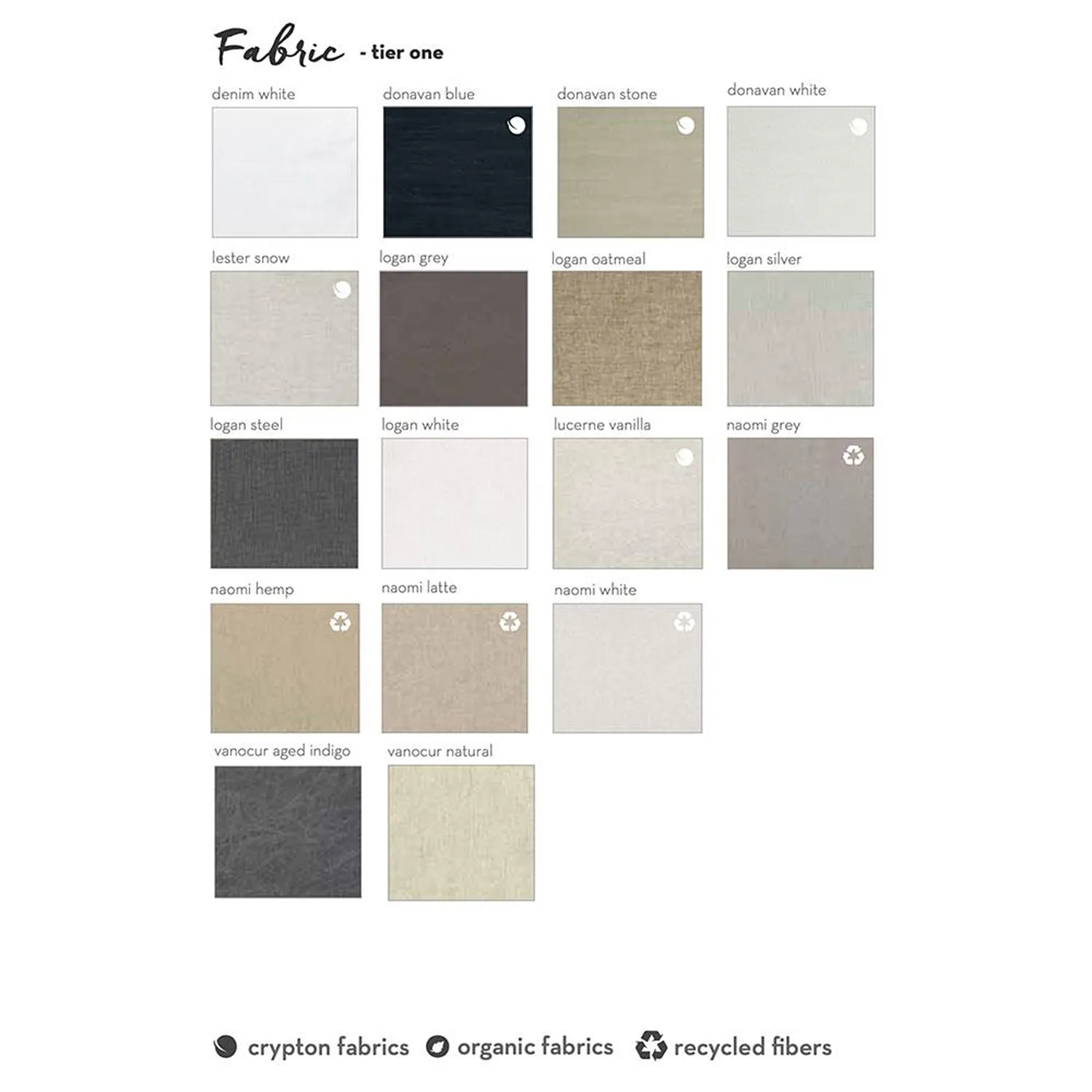 Seda Armless Loveseat - White, Cotton