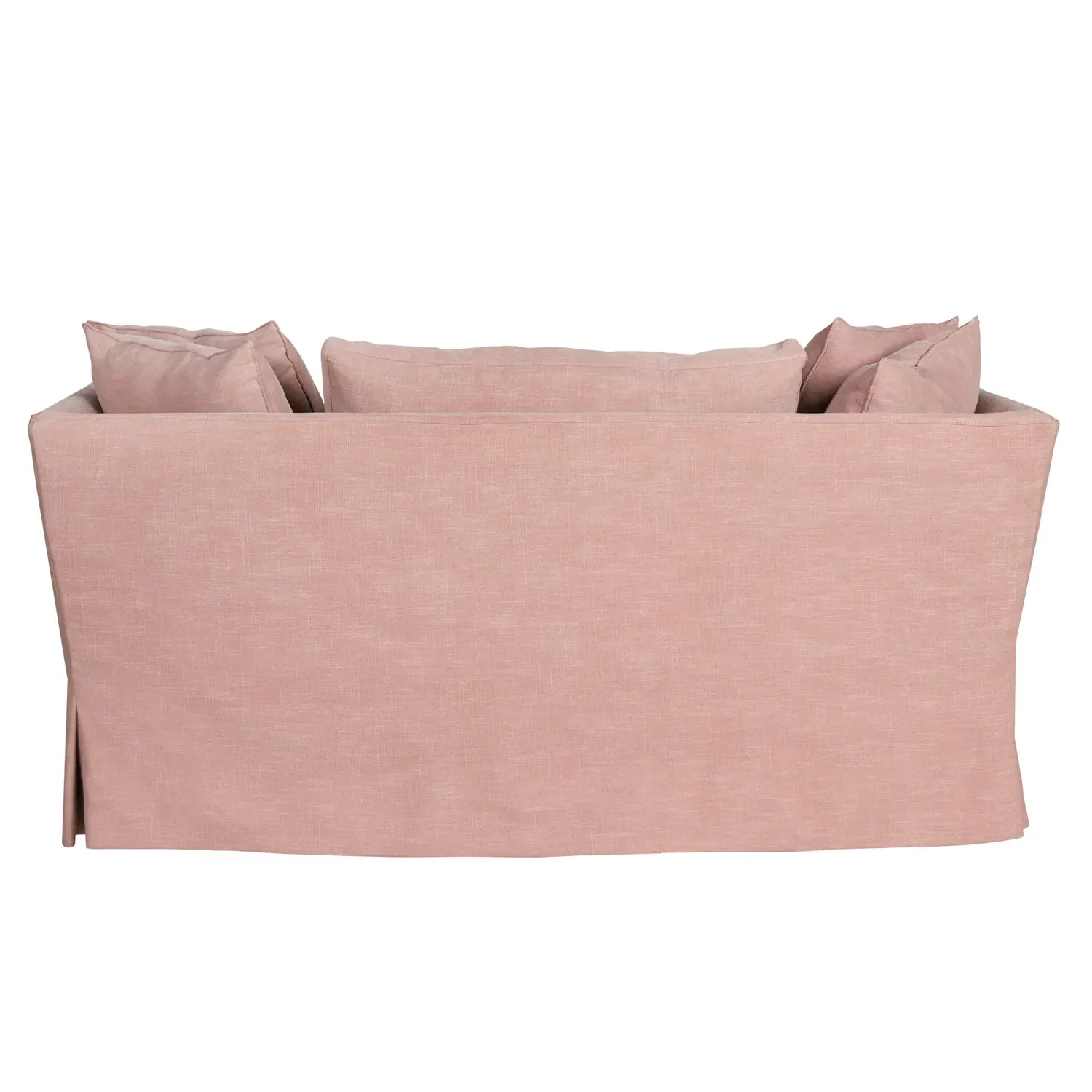 Seda Slip Cover Loveseat - Pink, Cotton