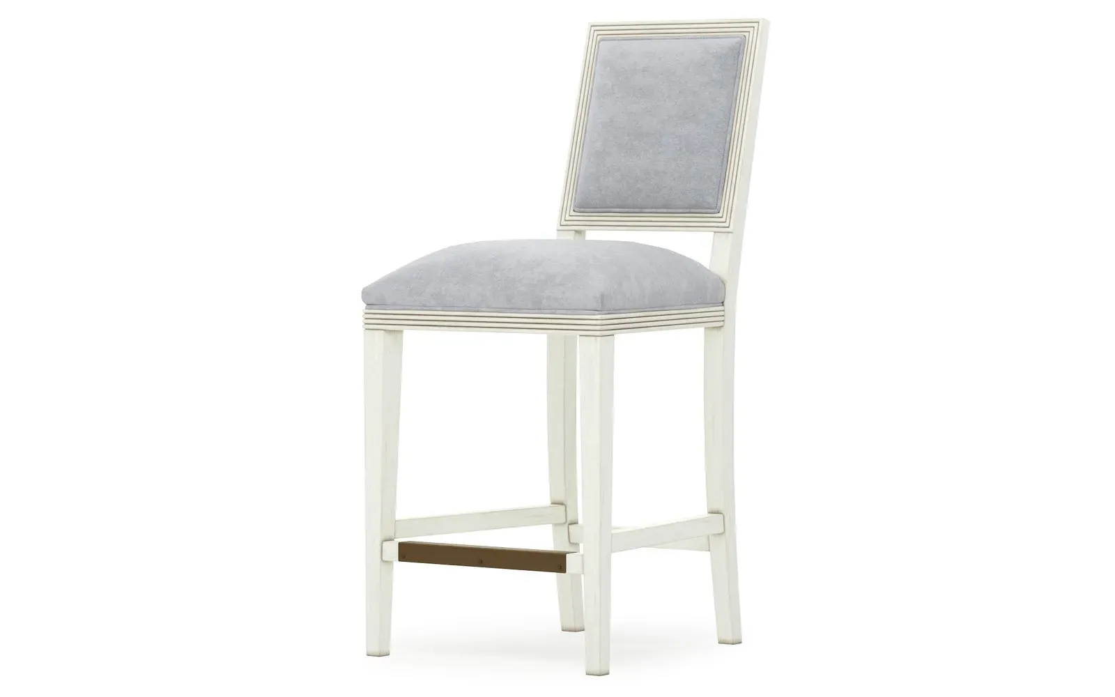 Amalfi Counter Stool - Coastal Haze, Velvet