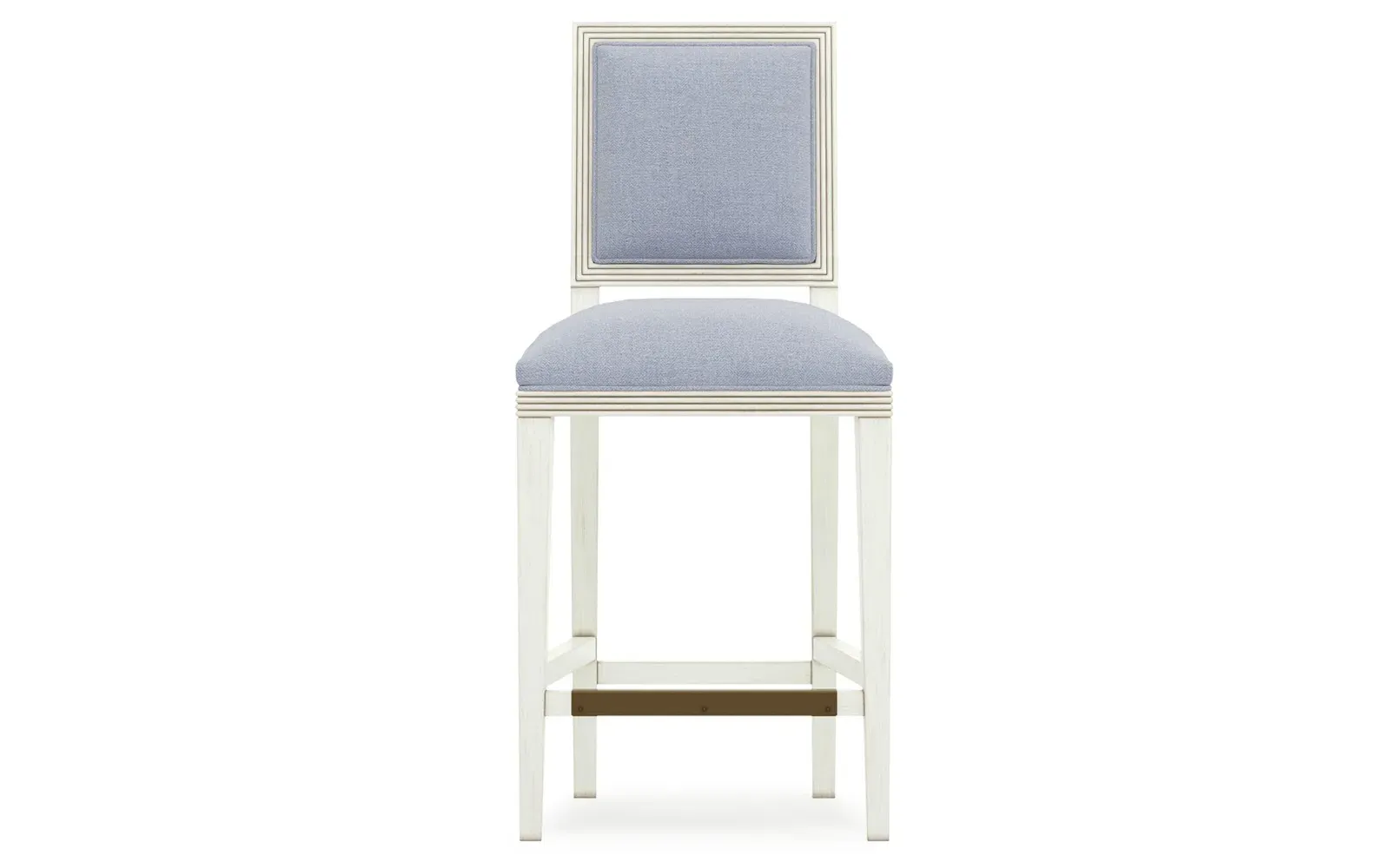 Amalfi Counter Stool - Spring Sky, Velvet