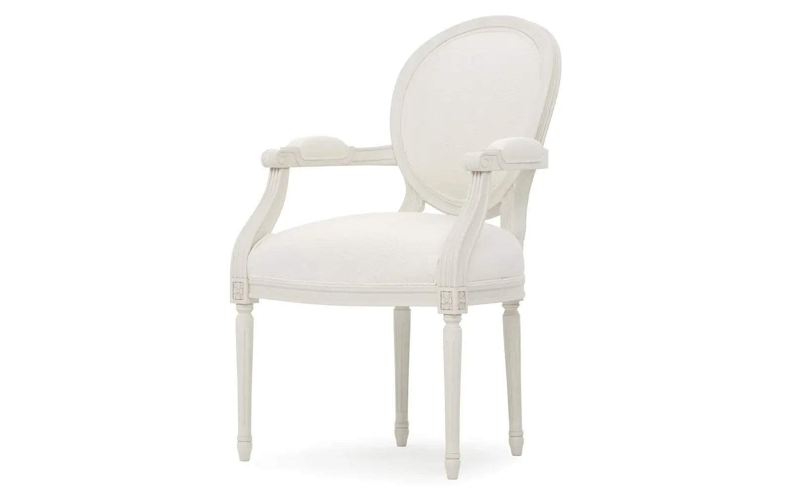 Anne Arm Chair - White Lace