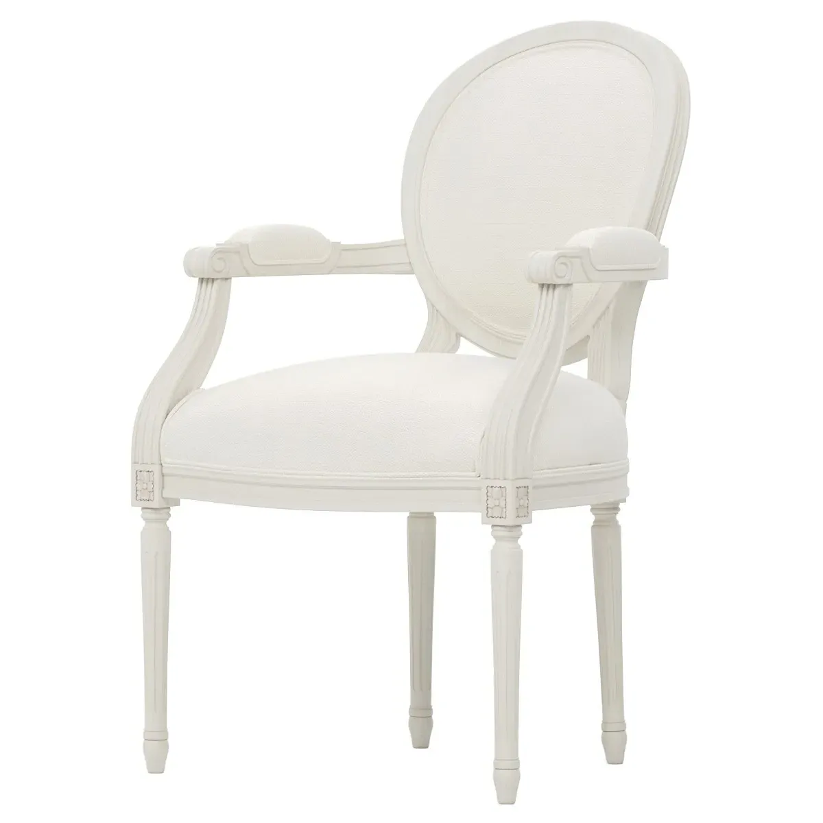 Anne Arm Chair - White Lace