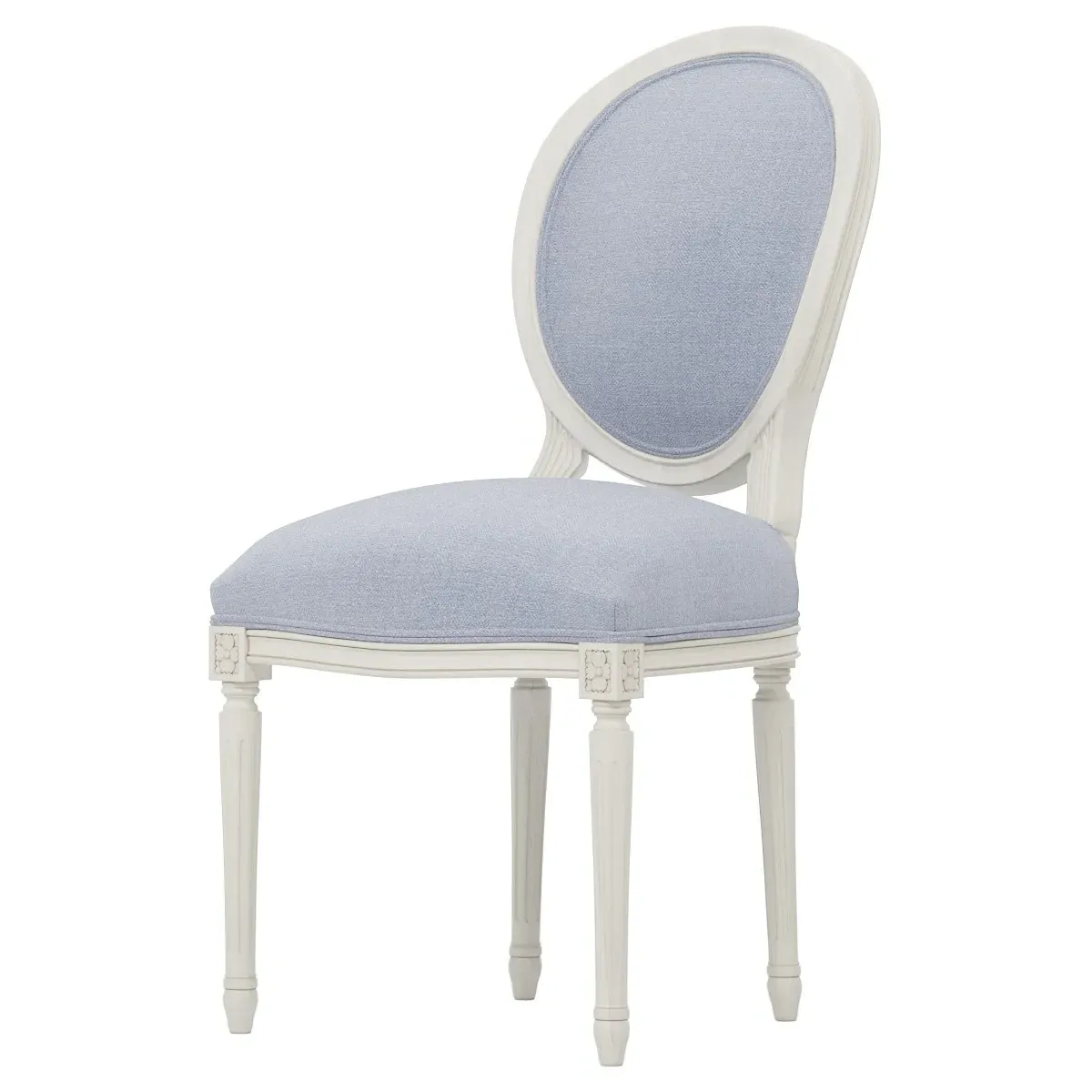 Anne Performance Side Chair - Ocean Sky, European Birch image
