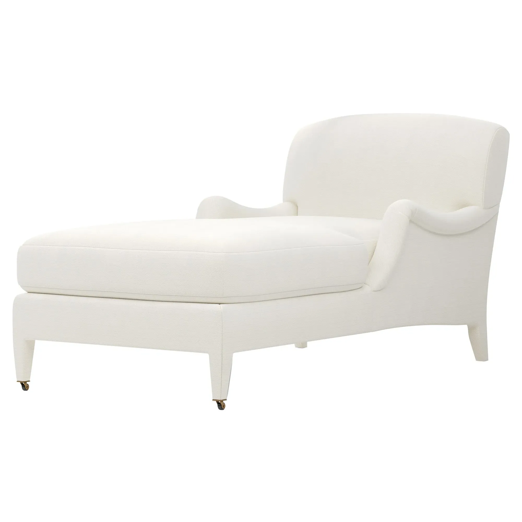 Dorset Performance Chaise - White Lace