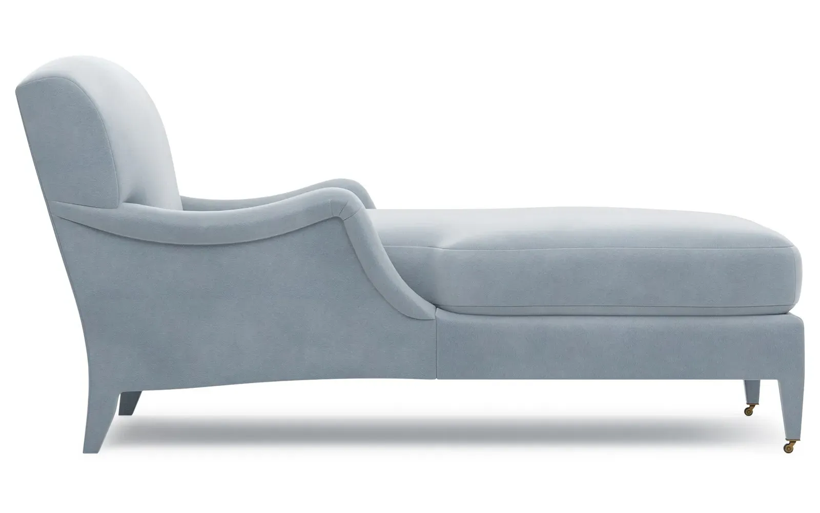 Dorset Stripe Chaise - Hamptons Blue