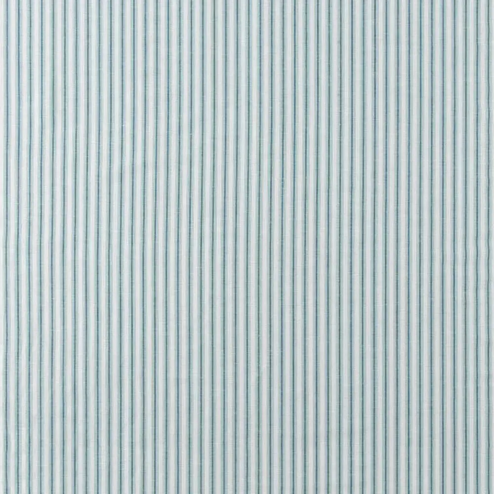 Dunmore King Size Canopy Bed - Blue, Linen Cotton