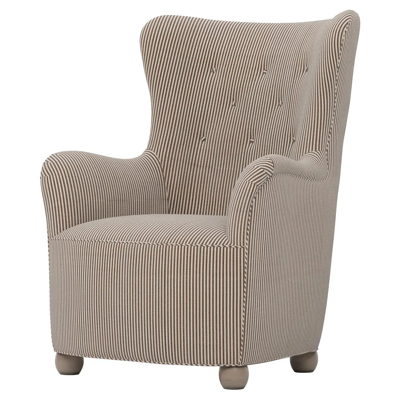 Edgar Wing Chair - Coffee image